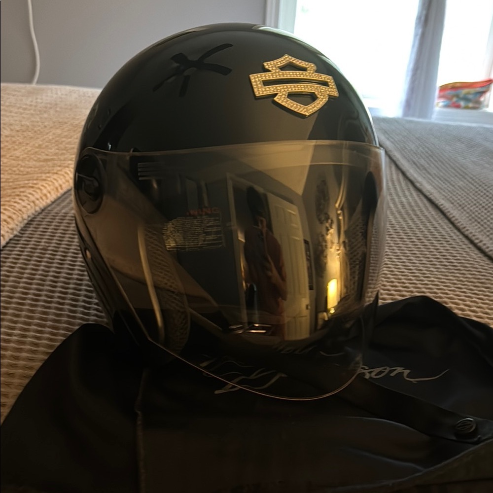 Harley-Davidson Black Motorcycle Helmet